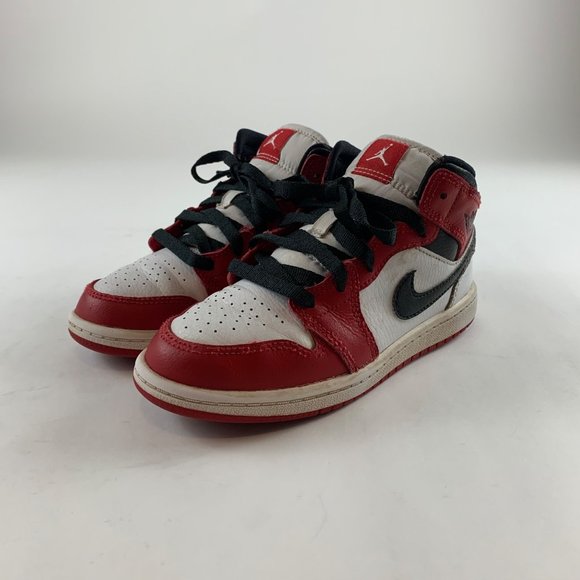 Jordan Other - Nike Air Jordan Mid Chicago 2020 Childrens Sneakers 640734-173 13C